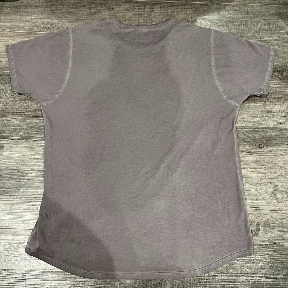 Lululemon x Robert Geller Shirt Men's Large Graphic Print Short Sleeve - Picture 2 of 6